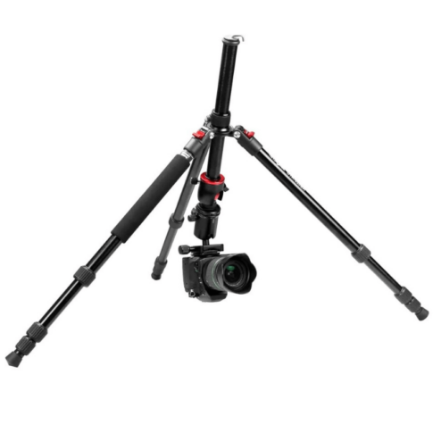 Digitek DTR 520 BH (60 Inch)(152cm) Professional Aluminum Tripod Cum Monopod with Swivel Pan Head, for DSLR Camera