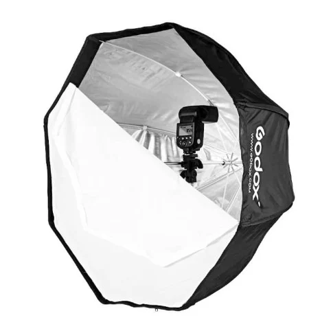 GODOX Octa 95cm Umbrella Octagon Softbox Reflector for Flash & Speedlight, with Carrying Bag