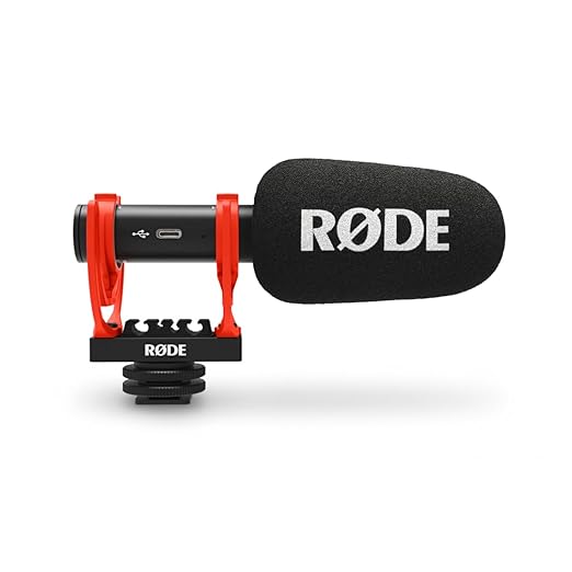 Rode Video Mic GO II Ultracompact Analog/USB Camera-Mount Shotgun Microphone