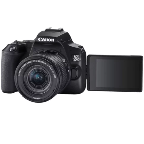 Canon EOS 200D II with EF-S 18-55mm f 4-5.6 IS STM Lens Kit
