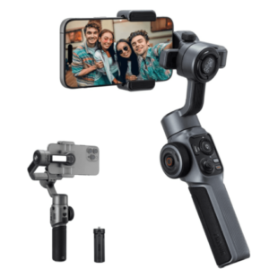 Zhiyun-Tech Smooth 5 Combo Kit Smartphone Gimbal with Carry Bag, Light, Mini Tripod