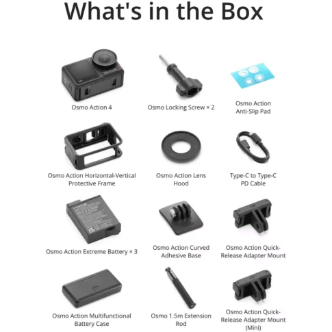 DJI osmo Action 4 - Adventure Combo