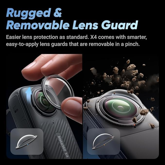 Insta360 X4 Air Motorcycle Bundle 8K Helmet Mount Camera