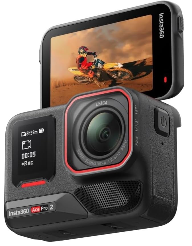 Insta360 Ace Pro 2 Action Camera 4K Waterproof Stabilized