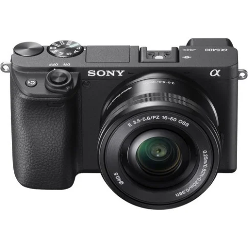Sony Alpha 6400 with 16–50mm Lens Kit