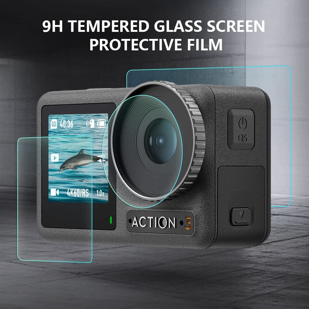 DJI osmo Action 4 Tempered Glass