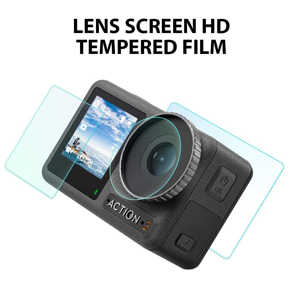 DJI osmo Action 4 Tempered Glass