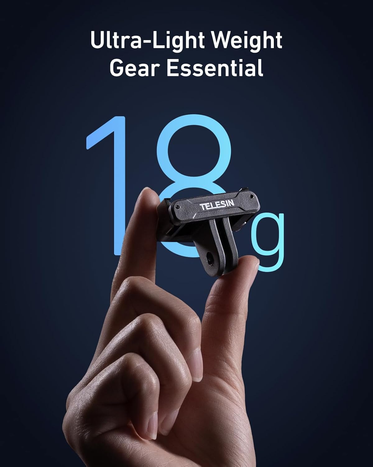 Telesin Magnetic Dual Claw Mount (DJI Action Cameras)