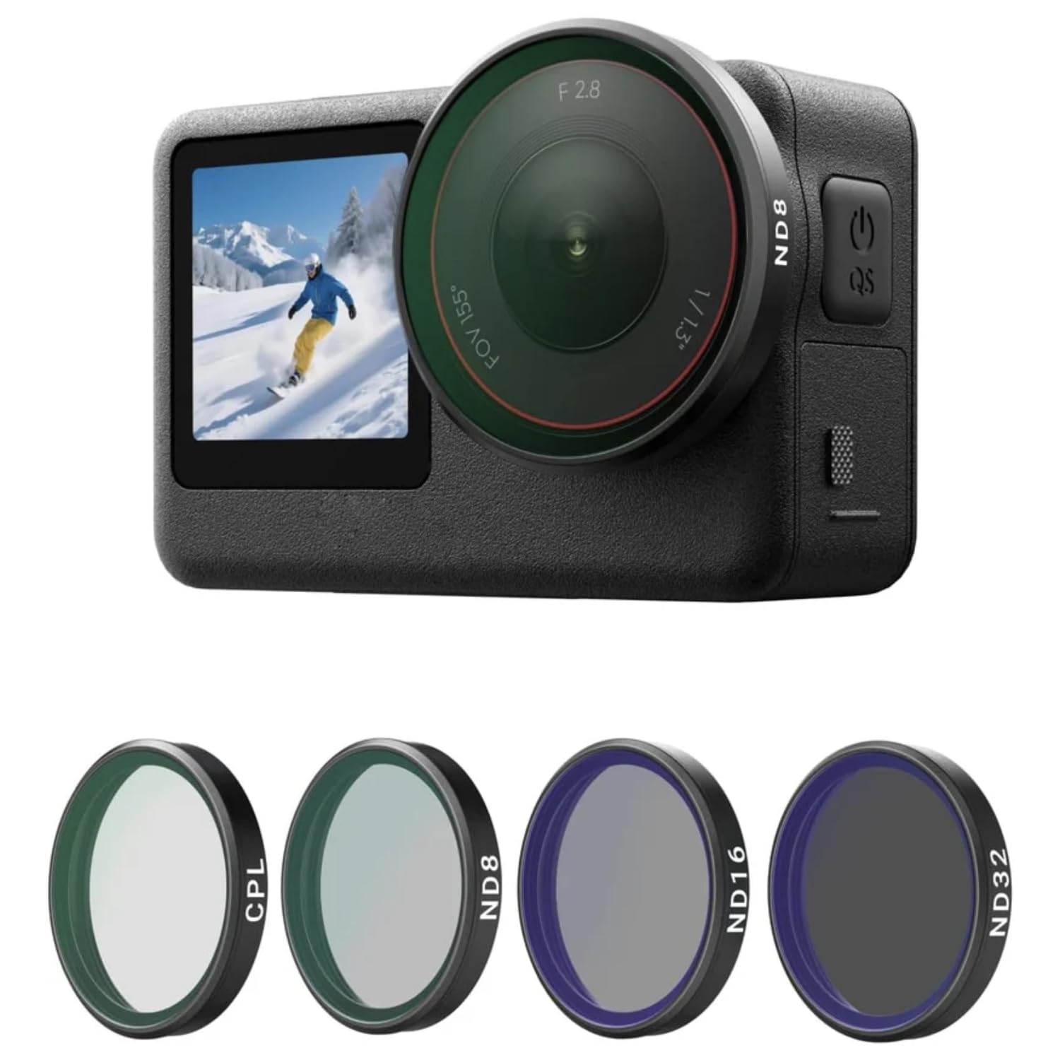 Telesin AC6 Photography Handle Set for Action Cameras