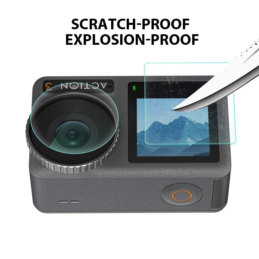 DJI osmo Action 4 Tempered Glass