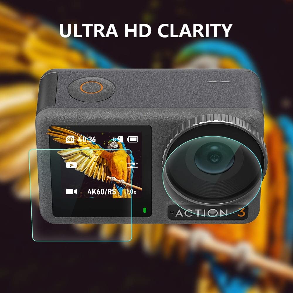 DJI osmo Action 4 Tempered Glass