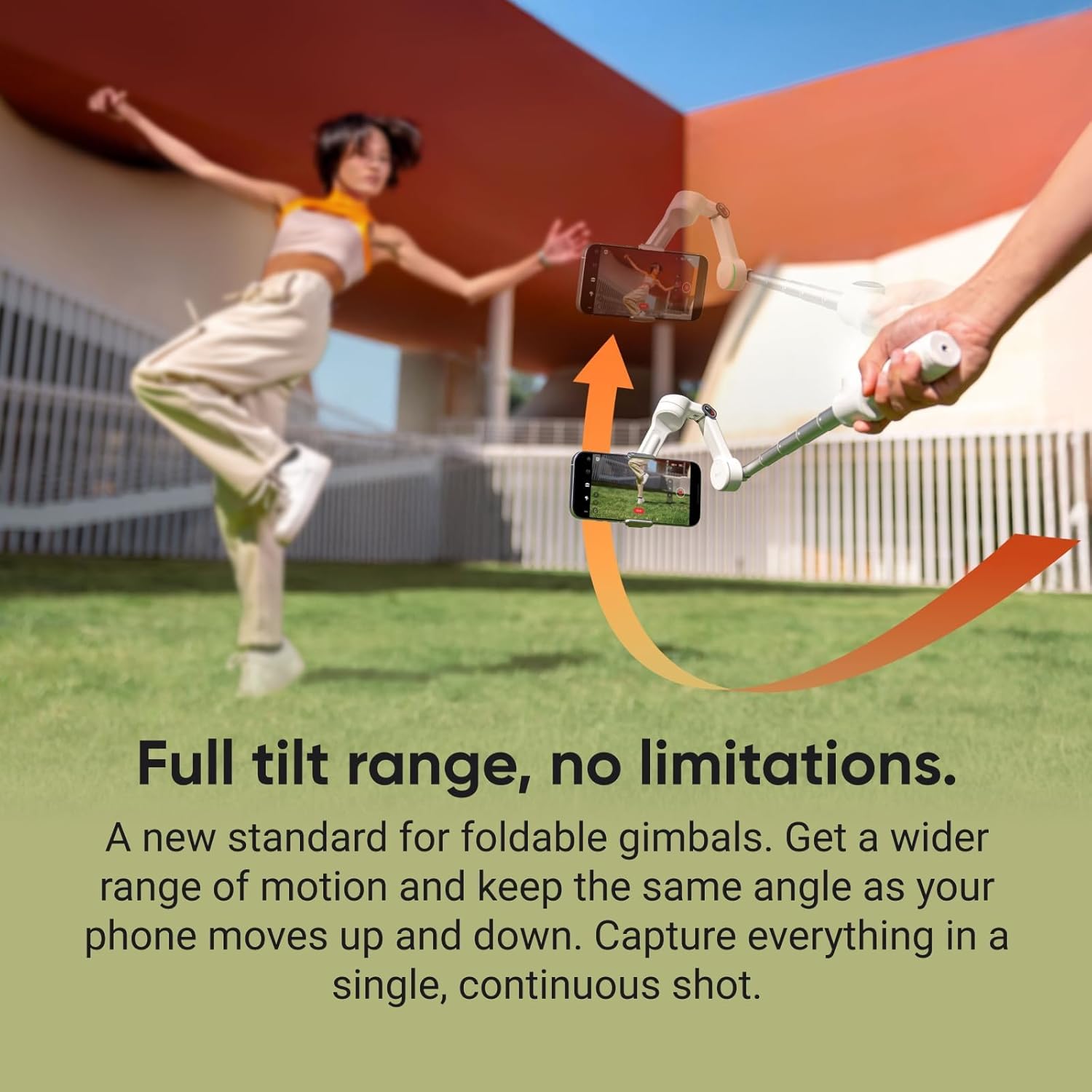 Insta360 Flow2 Plus Gimbal Extended Battery Stabilizer