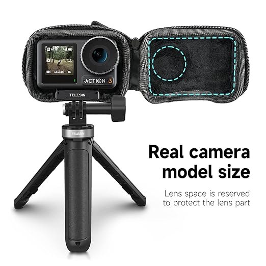 Telesin Protective Carry Bag for DJI Osmo Action 3 / 4 / 5 Pro