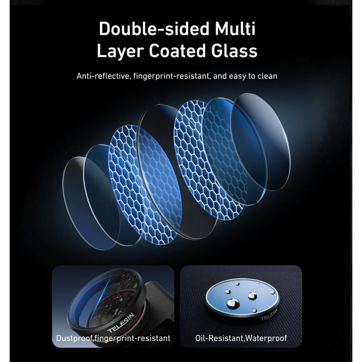 Telesin AC6 Photography Handle Set for Action Cameras