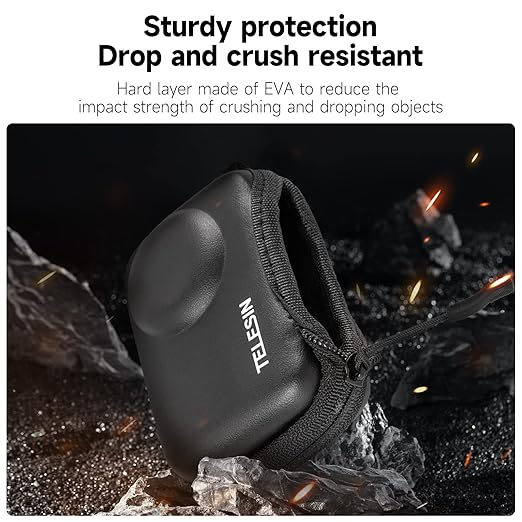 Telesin Protective Carry Bag for DJI Osmo Action 3 / 4 / 5 Pro