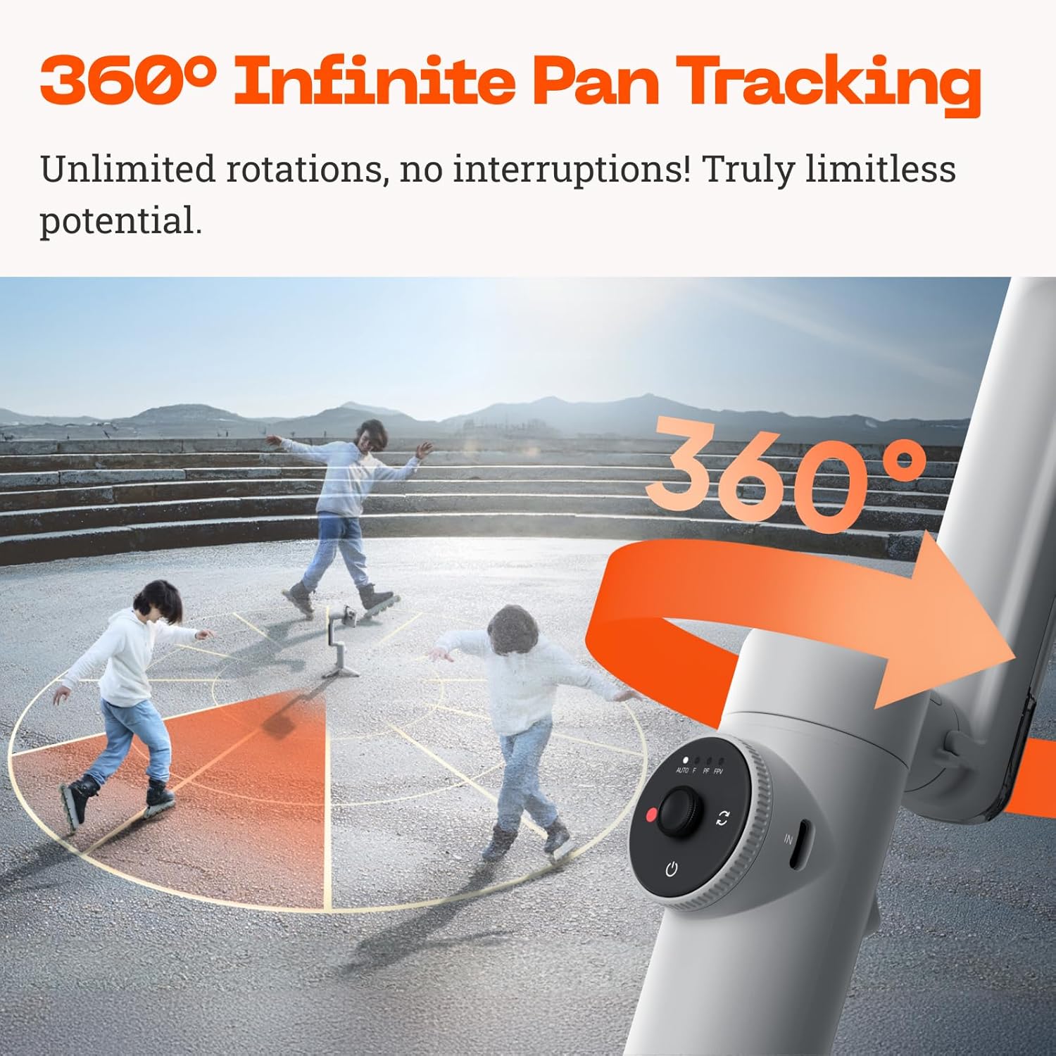 Insta360 Flow Pro Smartphone Gimbal Stabilizer AI Tracking
