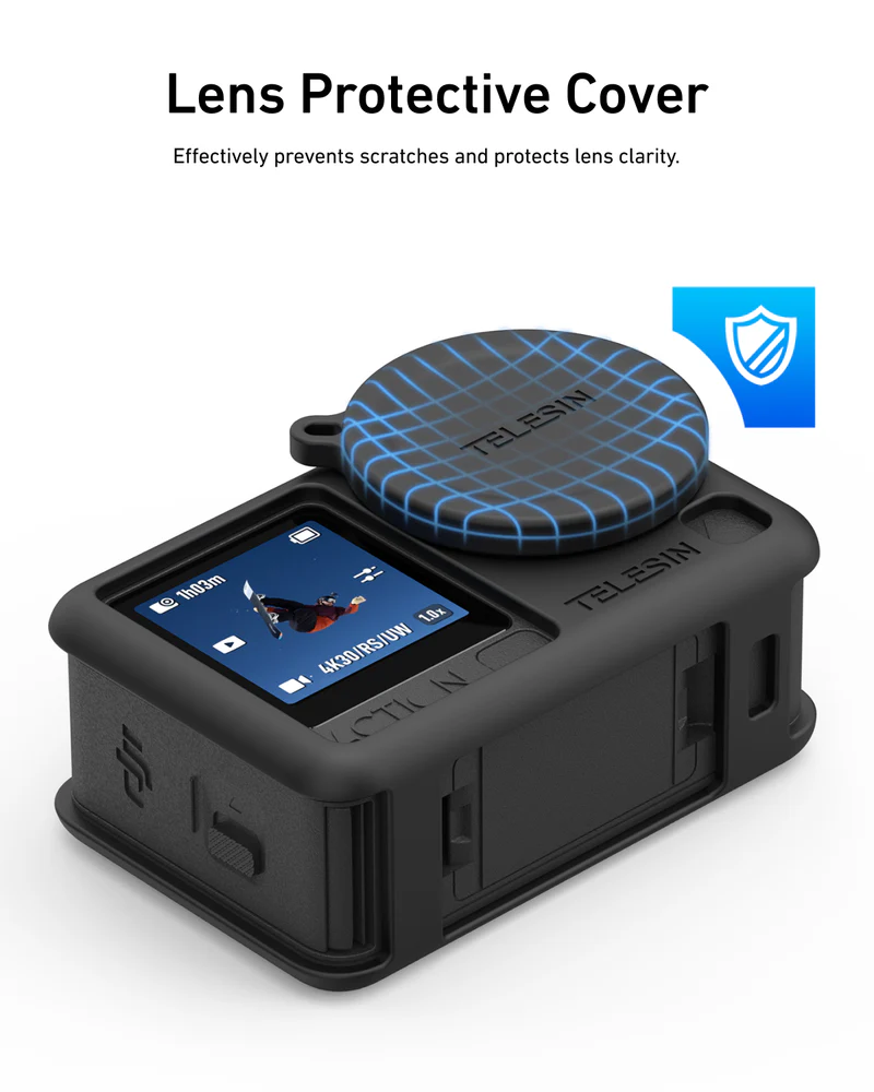 Telesin Silicone Case Kit for DJI Osmo Action 6