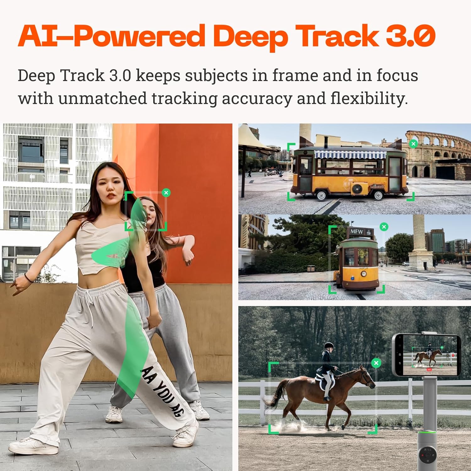 Insta360 Flow Pro Smartphone Gimbal Stabilizer AI Tracking
