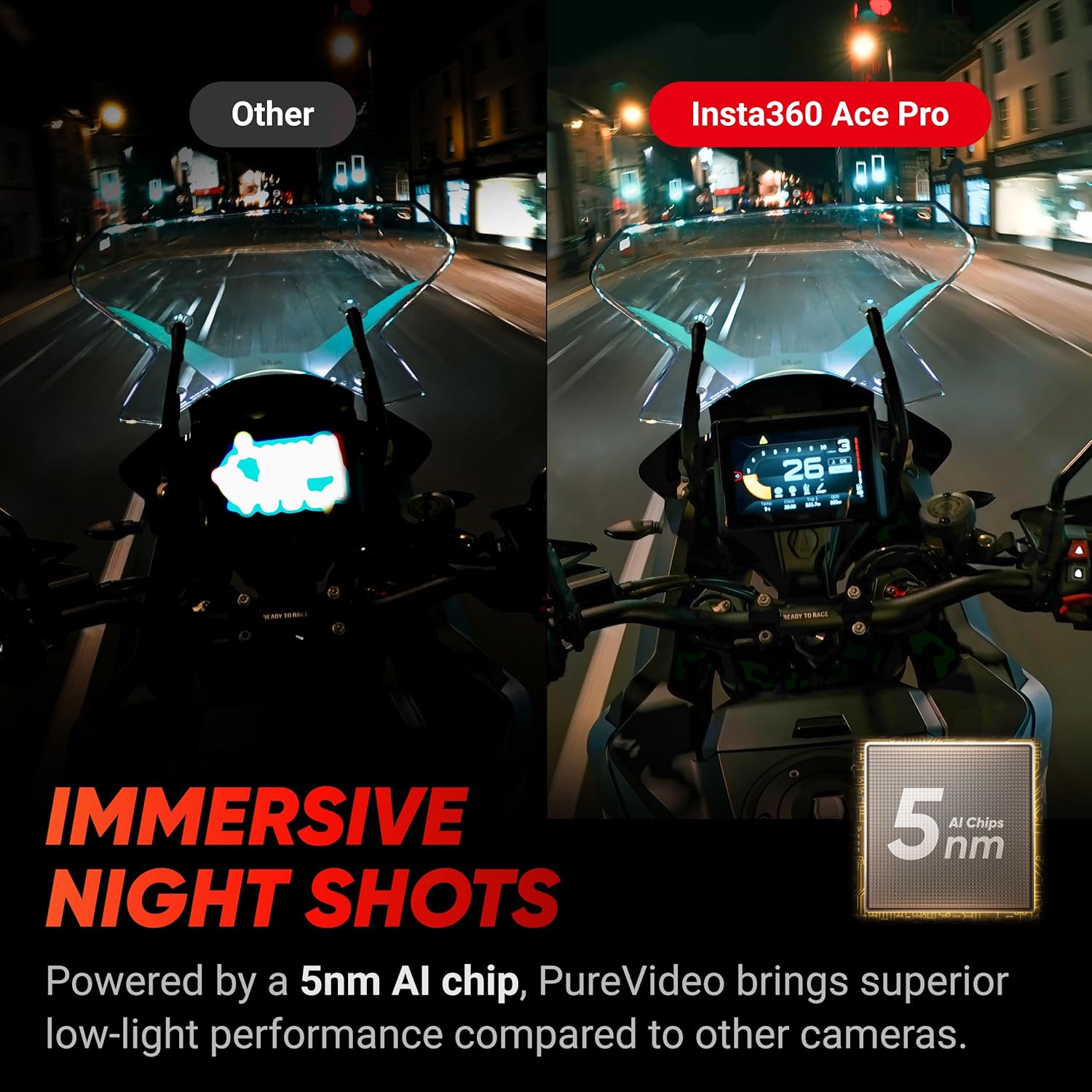 Insta360 Ace Pro Action Camera 4K Advanced Stabilization