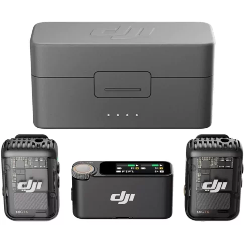 DJI MIC 2 (2TX + 1RX) 2025 Version, Dual Transmitter