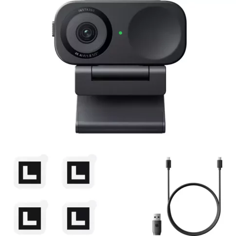 Insta360 Link 2C Webcam 4K AI Tracking Compact