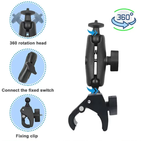 Insta360 X4 Motorcycle Kit 8K 360 Camera Mount Bundle