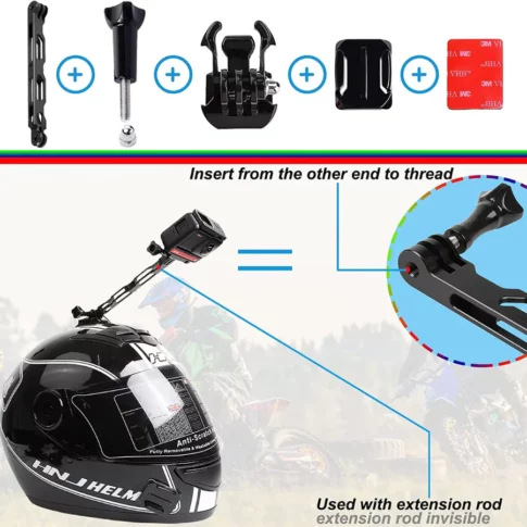 Insta360 X4 Motorcycle Kit 8K 360 Camera Mount Bundle