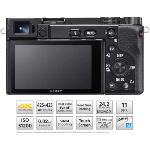 Sony Alpha 6100 with 16–50mm Lens Kit