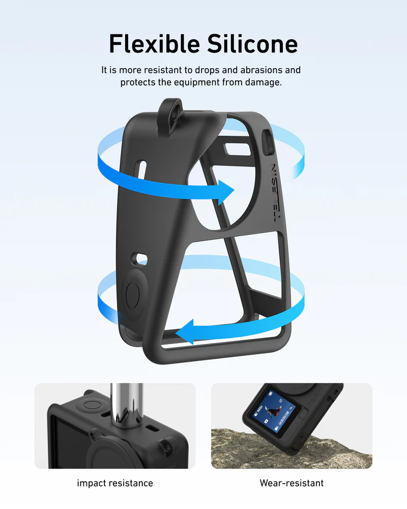 Telesin Silicone Case Kit for DJI Osmo Action 6