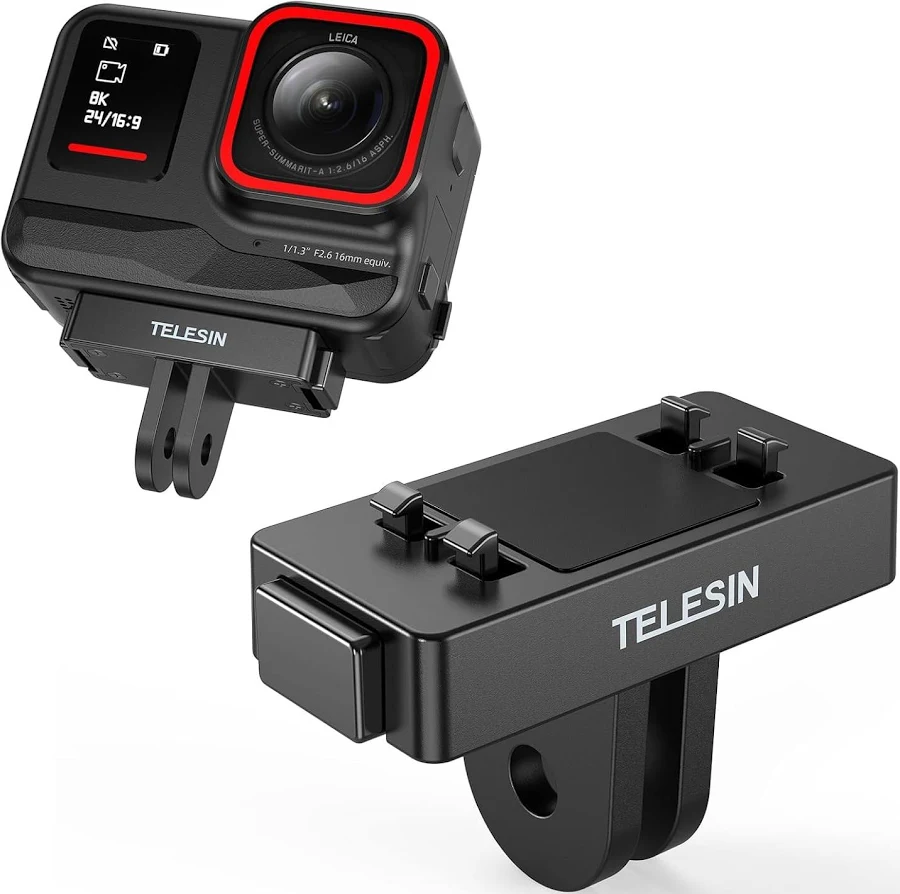 Telesin Two-Claw Magnetic Mount for Insta360 Ace & Ace Pro