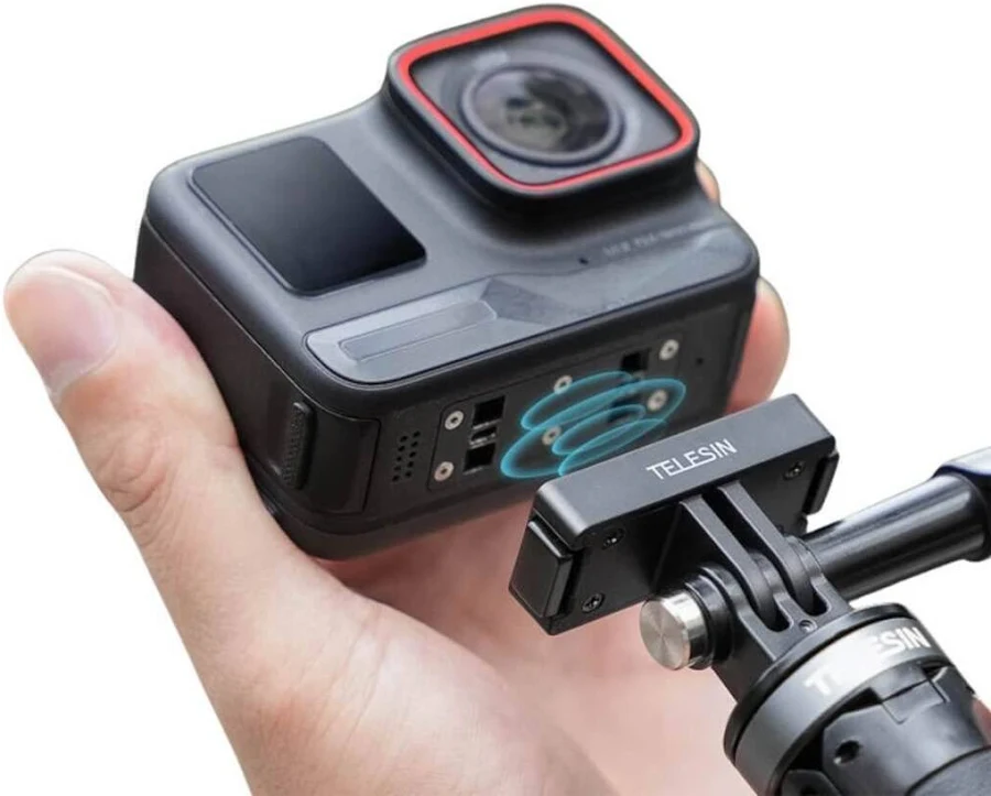 Telesin Two-Claw Magnetic Mount for Insta360 Ace & Ace Pro
