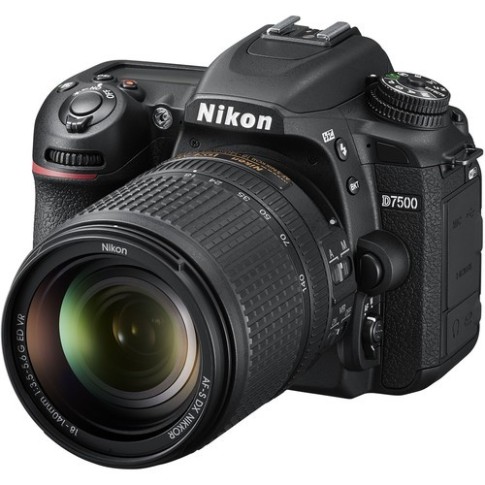 Nikon D7500 DSLR Camera with 18-140mm Lens Kit | 20.9MP DX Sensor | 4K Video | All-in-One Zoom Camera for Photography & Video