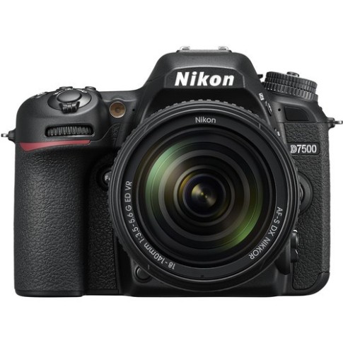 Nikon D7500 DSLR Camera with 18-140mm Lens Kit | 20.9MP DX Sensor | 4K Video | All-in-One Zoom Camera for Photography & Video