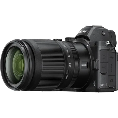 Nikon Z5 Mirrorless Camera with 24-200mm Lens Kit + Extra Battery | 24.3MP Full Frame | 4K Video | All-in-One Travel & Photography Kit