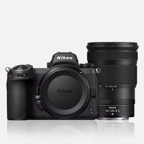 Nikon Z7 II Mirrorless Camera with 24-70mm Lens Kit | 45.7MP Full Frame | 4K Video | High-Resolution Professional Camera for Photography & Video