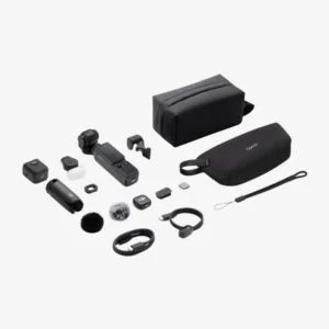 DJI Osmo Pocket 4 Creator Combo | 4K/8K Pocket Gimbal Camera | Stabilized Vlogging Camera with Mic & Accessories