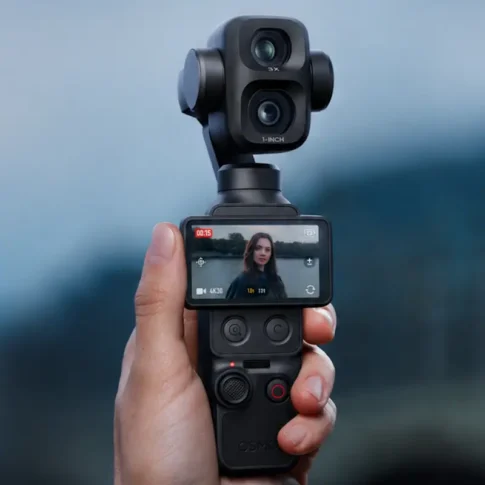 DJI Osmo Pocket 4P Vlog Combo | Dual-Lens 3-Axis Gimbal Camera | 4K Pocket Camera with DJI Mic Mini 2 & Creator Accessories