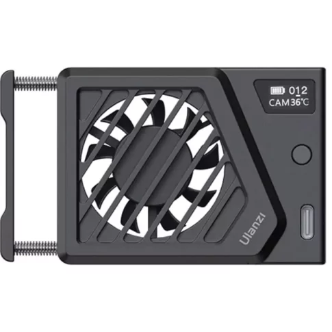 Ulanzi Camera Cooling Fan | Semiconductor Camera Cooler for Sony, Canon, Nikon & Fujifilm | USB-C Intelligent Cooling Fan for Long Video Recording