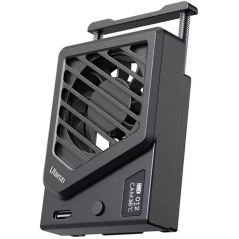 Ulanzi Camera Cooling Fan | Semiconductor Camera Cooler for Sony, Canon, Nikon & Fujifilm | USB-C Intelligent Cooling Fan for Long Video Recording